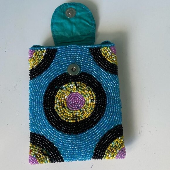 BEAUTIFUL Beaded Vintage Style Purse - Picture 5 of 7